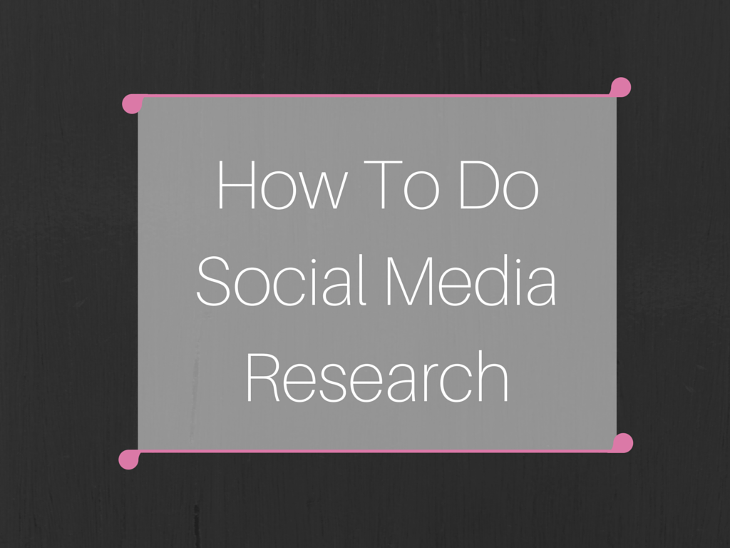 How To Do Social Media Research Maher Jaber