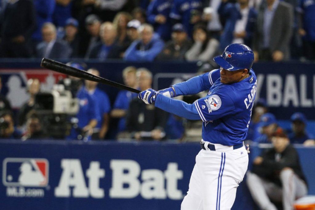 Encarnacion hits 11th-inning walkoff, Jays advance to face Rangers