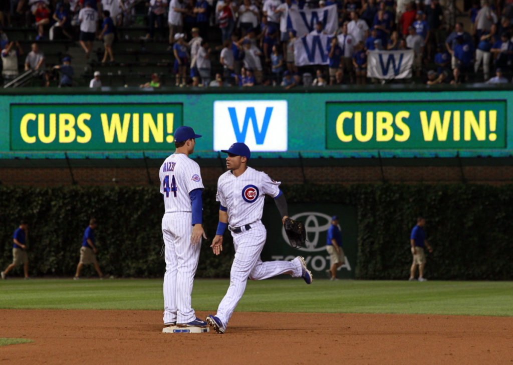 Led by their rising stars, Cubs surge ahead in NLCS