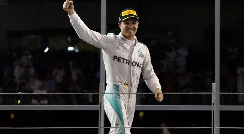 Nico Rosberg goes out on top, retires from F1