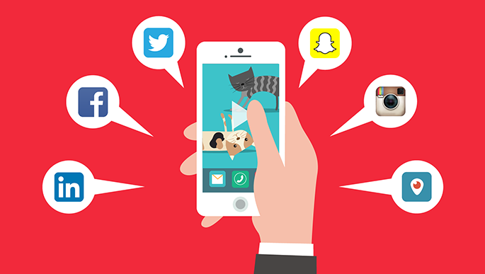 Instagram, Snapchat, Facebook, Twitter, Pinterest - 2016 Social Media Highlights [Infographic]